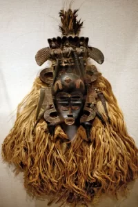 Senufo Kpelie mask used in Poro initiation ceremonies