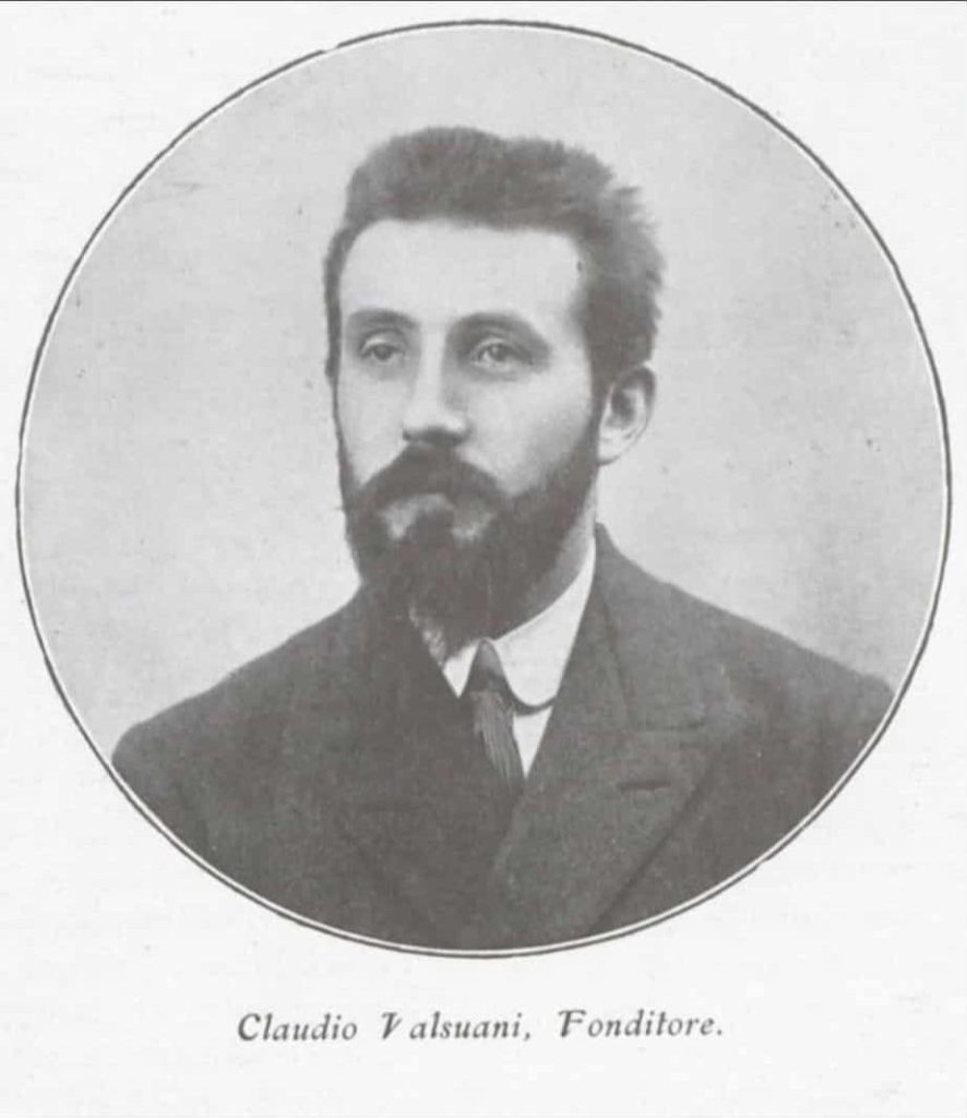 Claude Valsuani (1876-1923), founder of Fonderie Valsuani, Paris - historically misidentified online as Marcello Valsuani