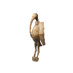 Abstract bird standing 2