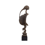 Senufo ancestor figure carved wood sculpture
