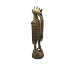 Senufo ancestor figure carved wood sculpture