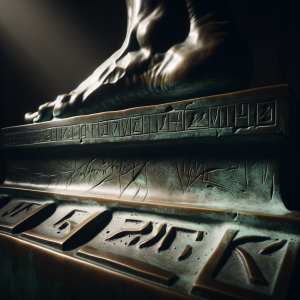 Historical document related to Valsuani foundry attribution research