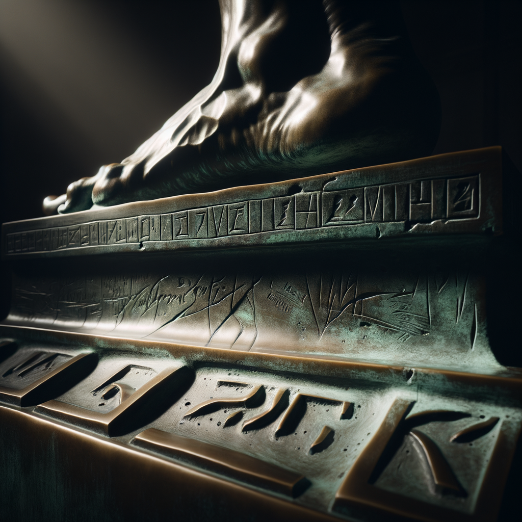 Historical document related to Valsuani foundry attribution research